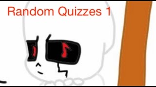 Random Quotev Quizzes! 1