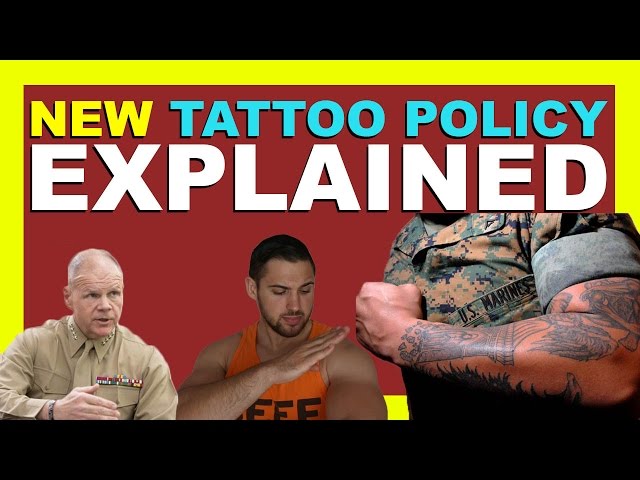Tattoo Blog » Marines Modify Tattoo Policy