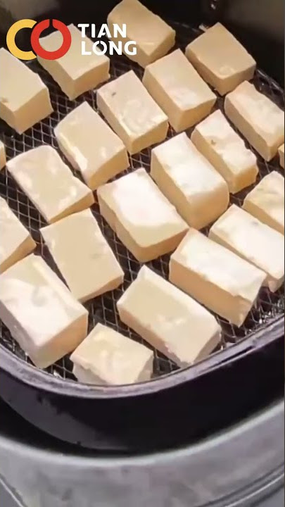 Fry tofu in an air fryer