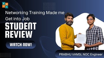 Student Success Story | IT Networking Training | SNIT Training Institute