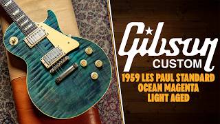 Gibson Custom Murphy Lab 1959 Les Paul Standard | Ocean Magenta - Light Aged
