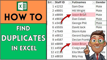 How to Find DUPLICATES in Excel | Quick & Easy Tutorial #excel