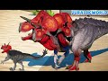 Jurassic World Evolution 🌍 SUPER HERO!! Three Head Ultimasaurus,Siren Head,Godzilla,Joker Fight!!!