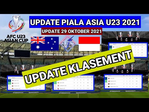UPDATE KLASEMENT PIALA ASIA U 23 - JADWAL INDONESIA U23 VS AUSTRALIA U23 LEG 2 - PIALA ASIA U 23