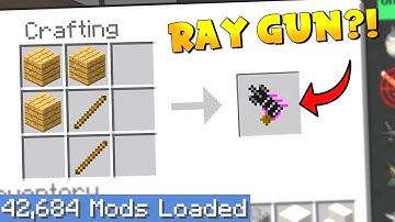 Largest Minecraft Modpack but EVERY crafting recipe is RANDOM 2