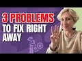 3 business problems to solve right away