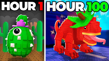 I Spent 100 Hours In Plants Vs Brainrots