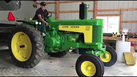 730 diesel start up and run