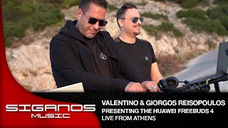Dj Valentino & Dj Giorgos Reisopoulos Present HUAWEI FreeBuds 4 Live From Athens