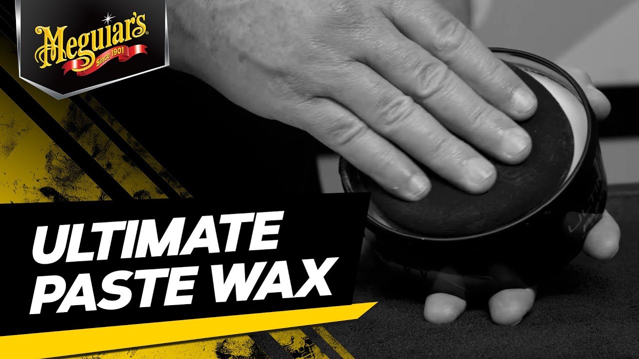 Meguiar's Ultimate Paste Wax, Long-Lasting, Easy to Use Synthetic Wax -  G210608, 8 Oz