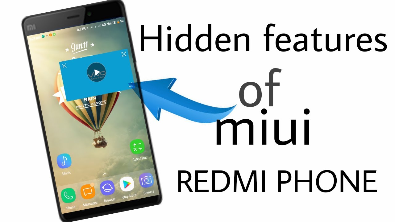 Xiaomi Redmi hidden features and hack's 2017