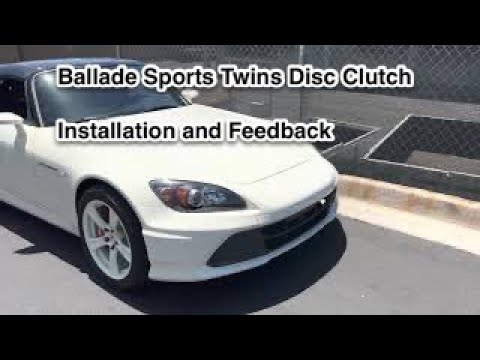 Ballade Sports Twin Disc S2000 Clutch Install & Driving Feedback