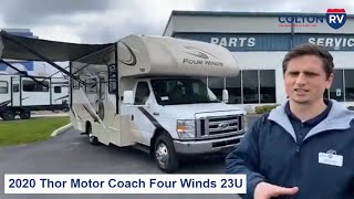 2020 Thor Motor Coach Four Winds 23U Class C Motorhome Walkthrough and Test Drive
