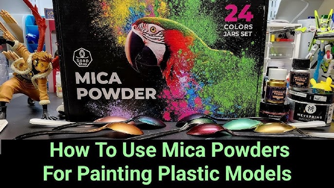 How To Airbrush Pigments & Mica Powders - It's Easy And Great For Gundam  And Miniatures 