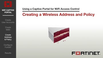 FortiGate Cookbook   Wireless Captive Portal 5 2
