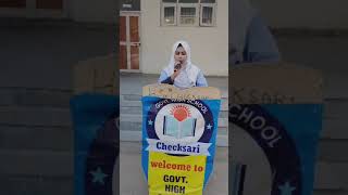 Beautiful Recitation By My Beloved Student Aamina Akber Of Class 9