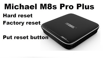 How to hard reset and put reset button in michael M8s pro plus (Urdu/Hindi)
