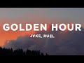 Jvke  golden hour lyrics ft ruel