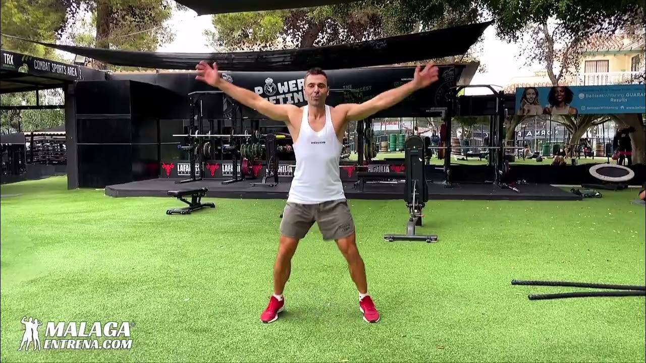 Jumping Jack Ejercicios de la App Malagaentrena YouTube