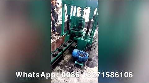 Honeycomb coal briquettes making machine