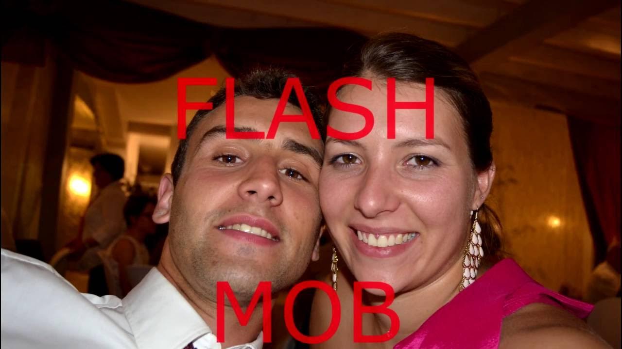 Flash mob surprise pour le mariage de Mathieu et Elodie YouTube