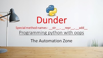 Special method names or Dunder __str__ , __repr__ , __add__  - Python OOPs 08