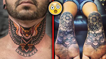 ¿Cuáles son los lugares más dolorosos para hacerse un tatuaje?