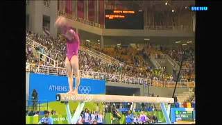Anna Pavlova - Balance Beam - 2004 Olympics - Event Finals