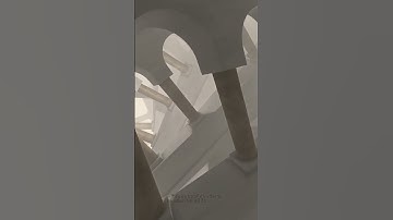 collapsing architecture - shader developed by s23b #shorts #shaders #fragment #glsl