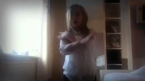 Caitlin Baxter doing Kesha video