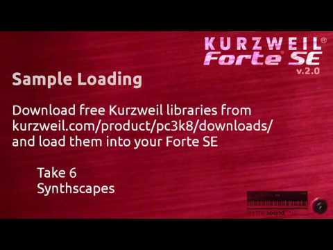 Kurzweil Forte SE V2.00 Update