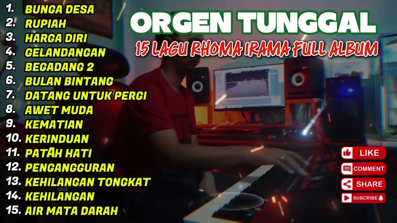 TERBAIK !! BUNGA DESA   FULL ALBUM RHOMA IRAMA ORGEN TUNGGAL 2025