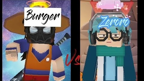 1v1 Match|Burger🍔VsZeroro0️⃣|Eggwars|#BlockmanGo|#Blockymods|#BurgerBG