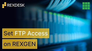 Set up FTP settings for REXGEN