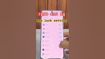 IQOO z10 5g phone me app lock setting ko enable kare #iqoo #upcomingphones #iqooz10