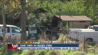 One dead in Bixby house fire near 171st Street and Memorial Drive