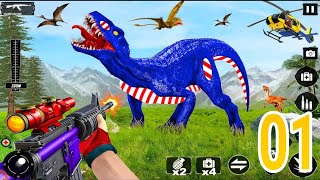 Dino Hunter 3D Hunting #01 - Jogos de caça na selva do mundo jurássico #06 @gamers.285 screenshot 5