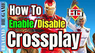 "How To" ENABLE/DISABLE Cross Platform for FORTNITE : PC / Xbox / PS4 / PS5