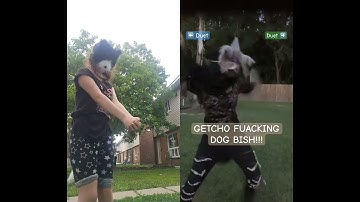 (POV)Outside at night... #funny #therian #furry #memes