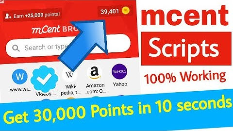 mcent browser unlimited trick,mcent browser point add script 2019,mcent point hack||mcent hack|