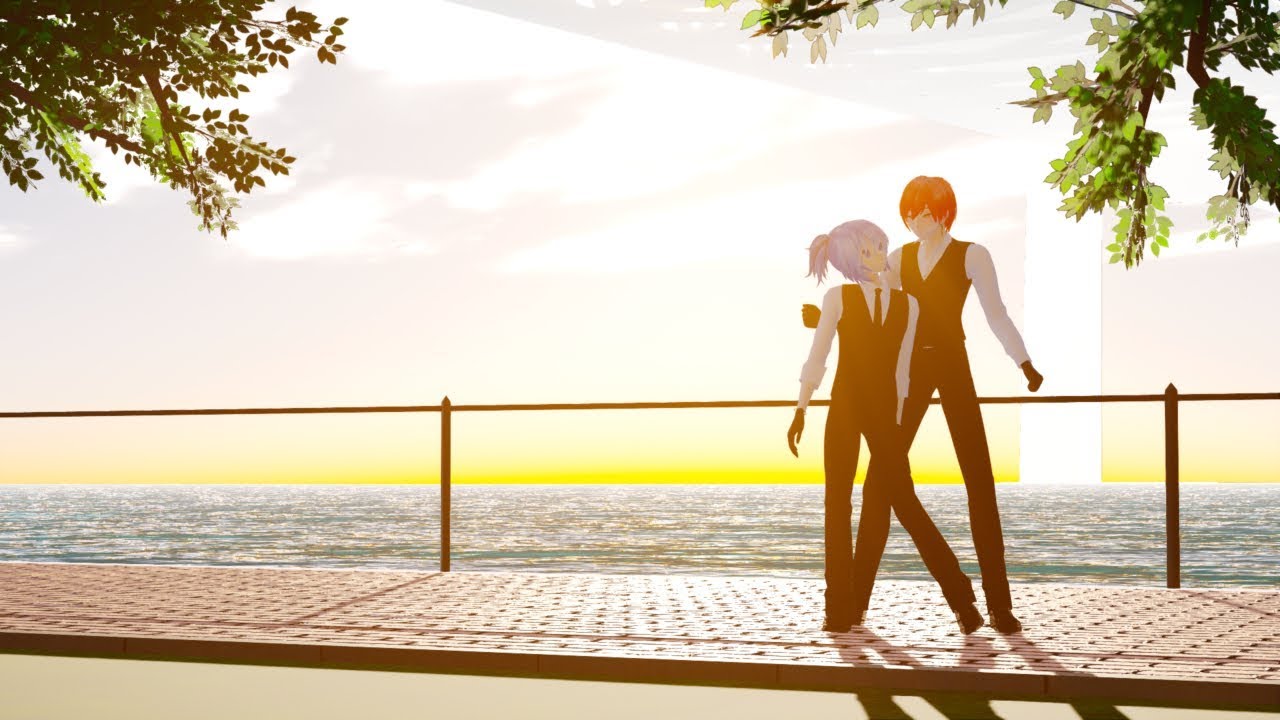 【MMD暗殺教室】乱躁滅裂ガール / Disturb Manic Girl【Akabane Karma & Shiota Nagisa】