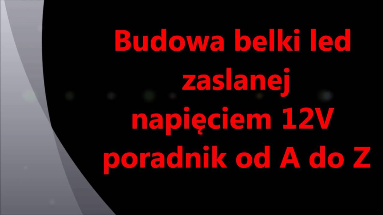 mn-tech.pl 66. Budowa belki led od A do Z wersja na 12V - Led light DIY