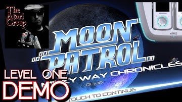 Moon Patrol The Milky Way Chronicles Intellivision Amico Level 1 Demo | The Atari Creep