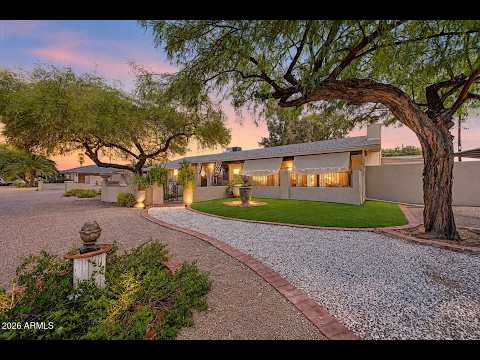 2233 N SUNSET Drive, Mesa, AZ home video tour