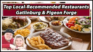 Celebrity BEST Local RESTAURANTS Revealed - Gatlinburg & Pigeon Forge Profile