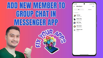 How to Add New Member to Group Chat in Messenger App