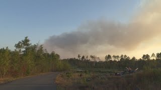 Largest wildfire in Natchitoches Parish recent history
