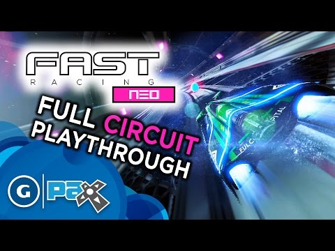 Wii U-Exclusive Fast Racing Neo Full Circuit Playthrough - PAX Prime 2015