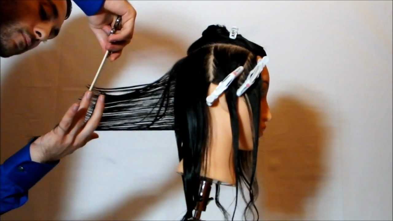 Tutorial lio Capelli Donna lio Lungo Strati Progressivi Volumi Curvilinei Parte 2 Youtube