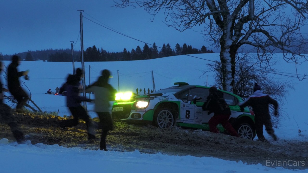 Rally Ronde du Jura 2025 - Snow, Ice & Super Spectators